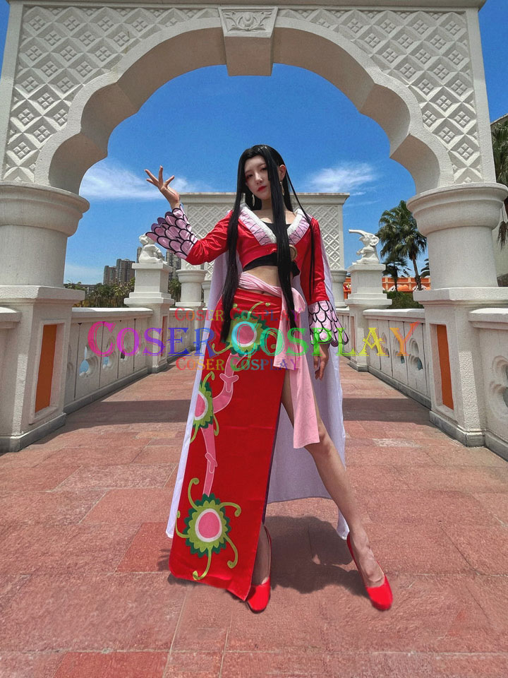 1203 ONE PIECE Boa Hancock Anime Cosplay Costume